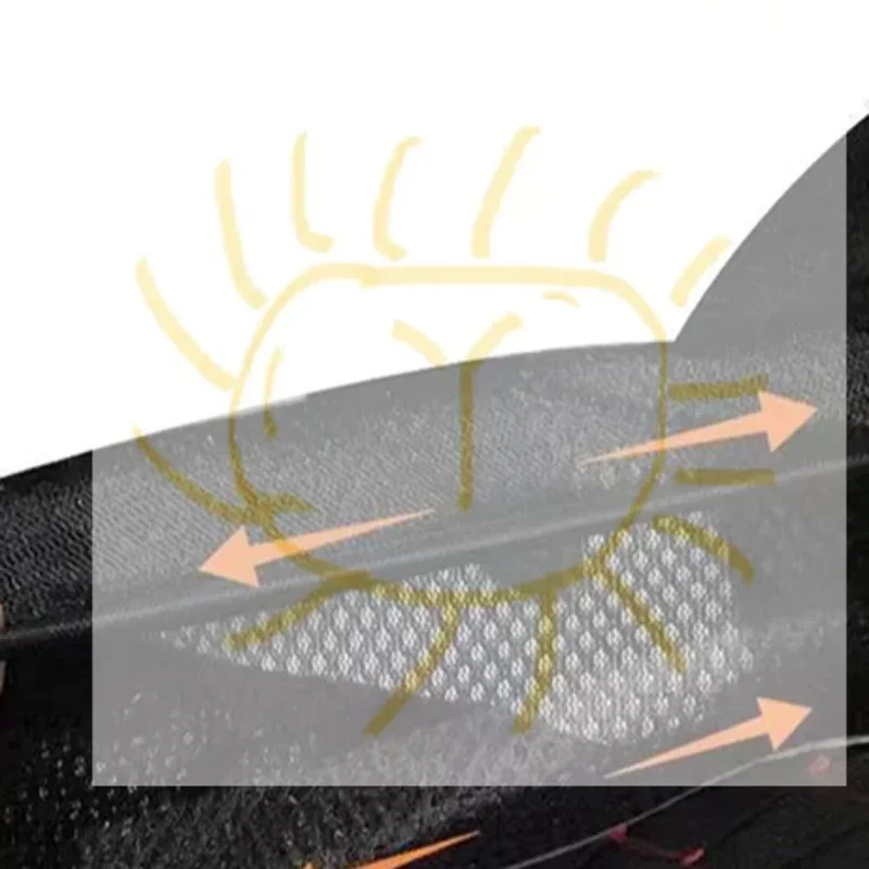 

Чехол на сиденье мотоцикла, сетка для сиденья из искусственной кожи, дышащая водонепроницаемая подушка для сидений скутера, солнцезащитная подушка, чехол на сиденье