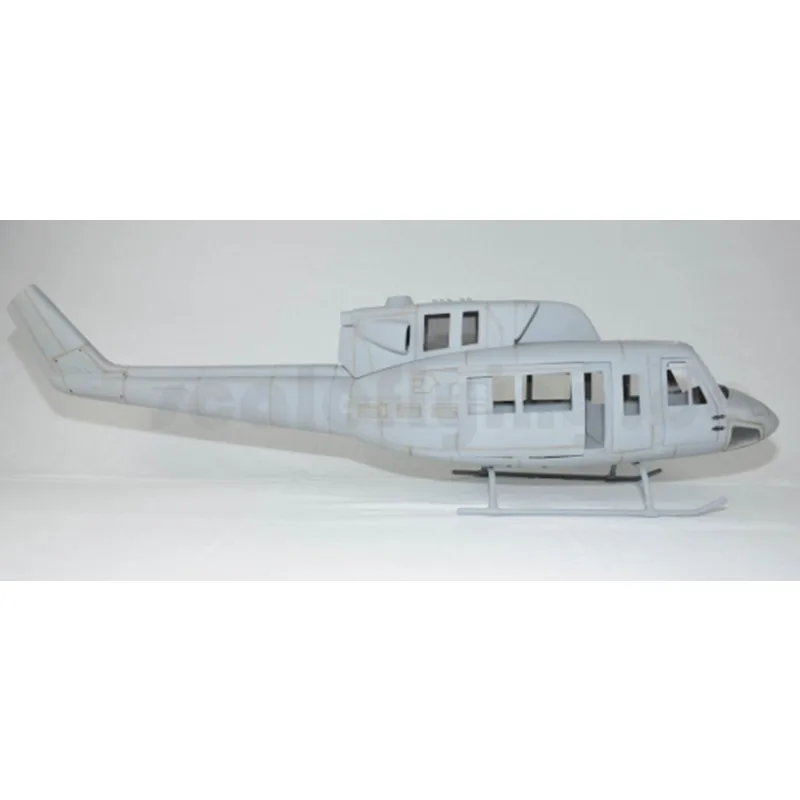 600 Size Bell UH-1N Scale Fuselage RC Helicopter Cover Glassfiber Shell Heli Model Body