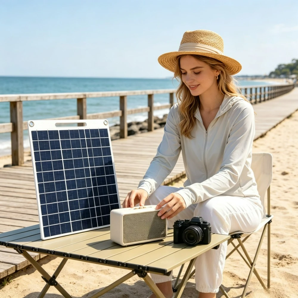 High Speed Dual USB Solar Panel Charger 15W 20W Portable IP65 Waterproof Solar Power Bank Outdoor Emergency Charging Supply