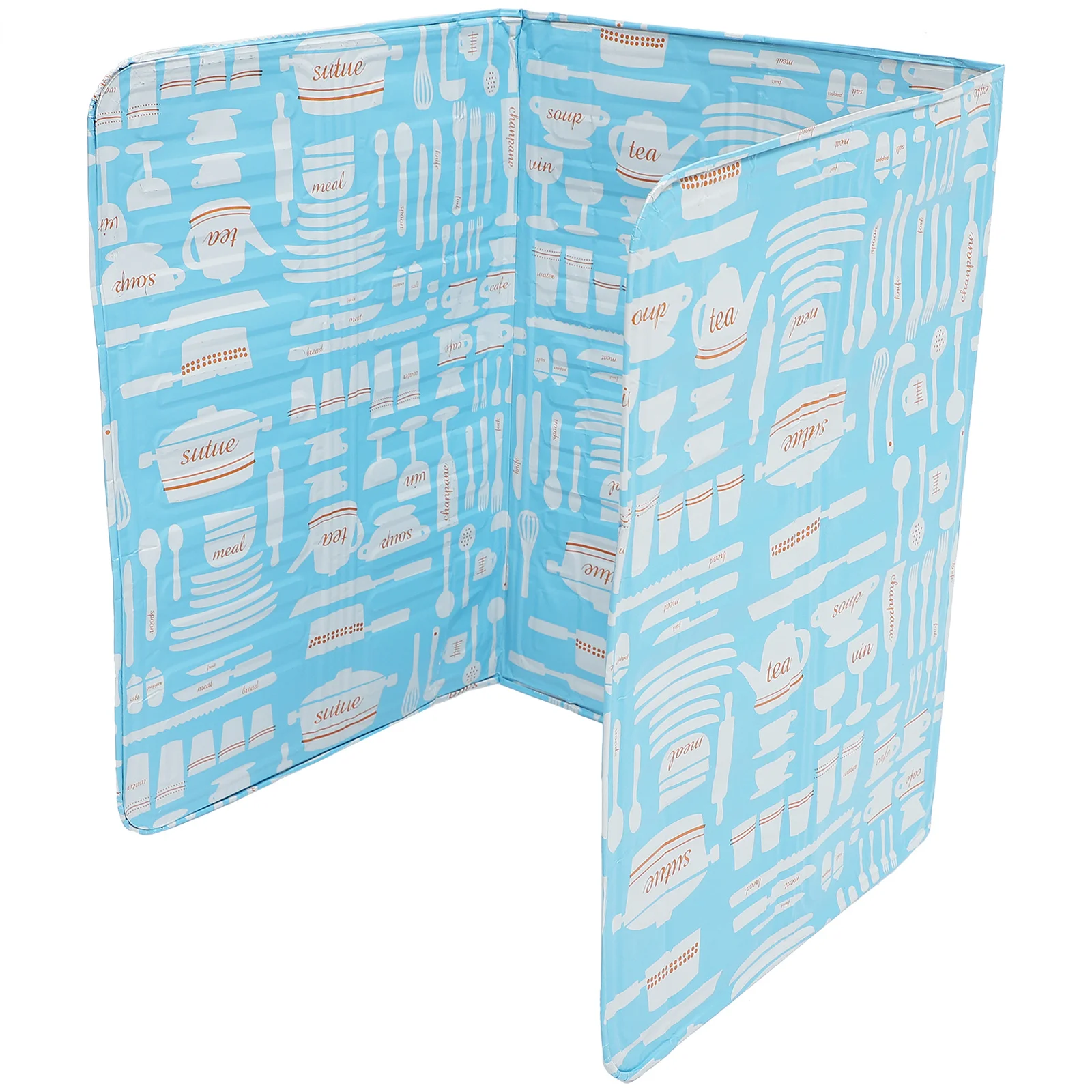 

1Pcs Stove Oil Baffle Board Non-Stick Smooth Surface Easy Wipe Cooking Oilproof Plate for Kitchen Gas Burner Protection