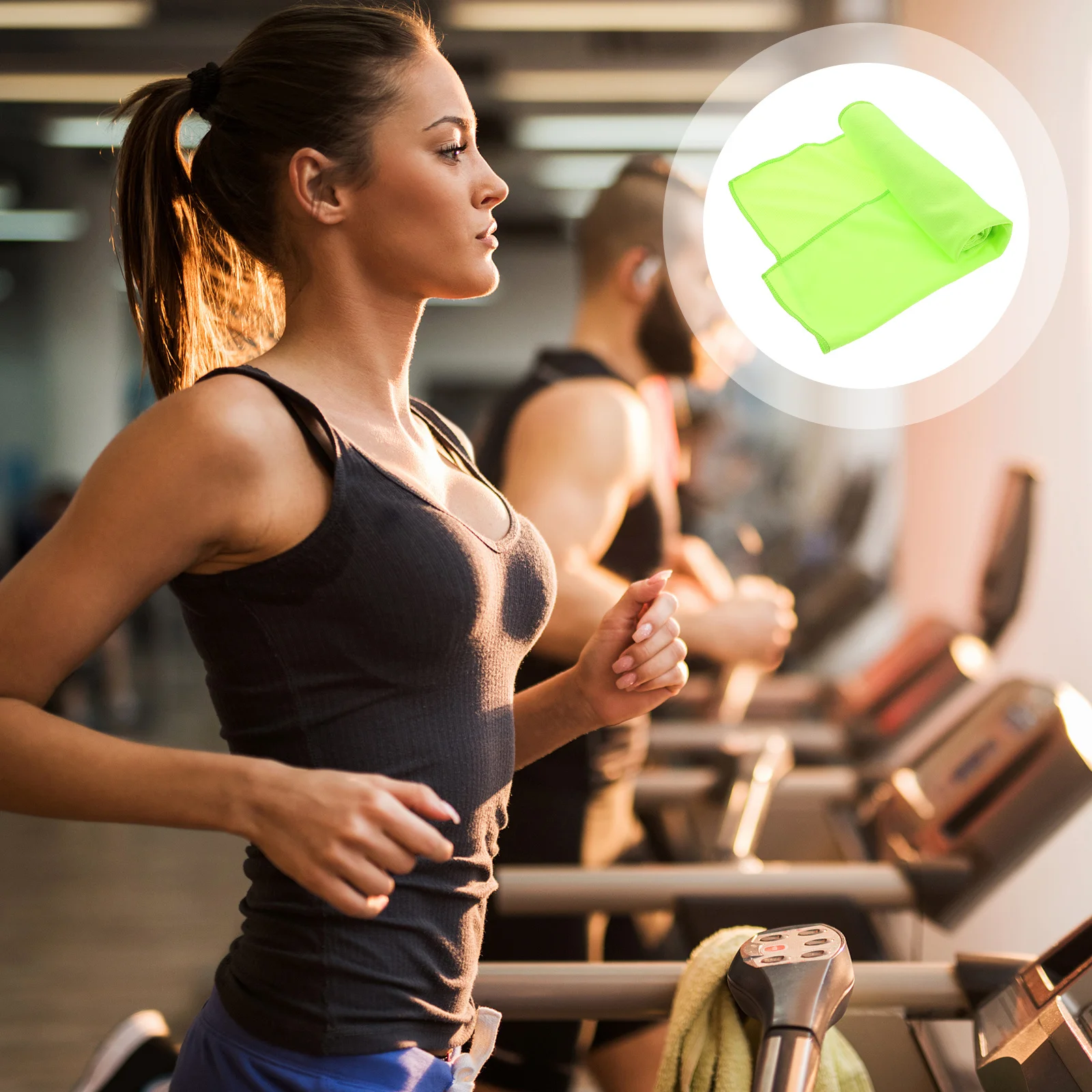 

Cooling Towel Instant Cooling Microfiber Sweat Absorption Towel For Workout Yoga Running Gym Travel Camping Fitness Sports