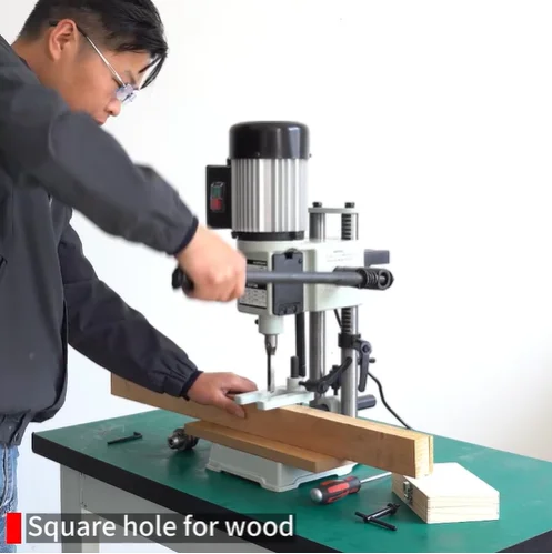 FS-3858L nova máquina de perfuração multi-perfuração para trabalhar madeira cinzel máquina de encaixe