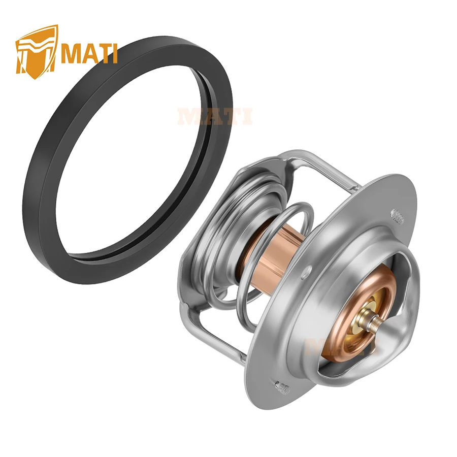 M MATI Thermostat w/ O-Ring For Kawasaki Mule PRO-FX PRO-FXR PRO-FXT 820 KAF820 2015-2023 49054-0007