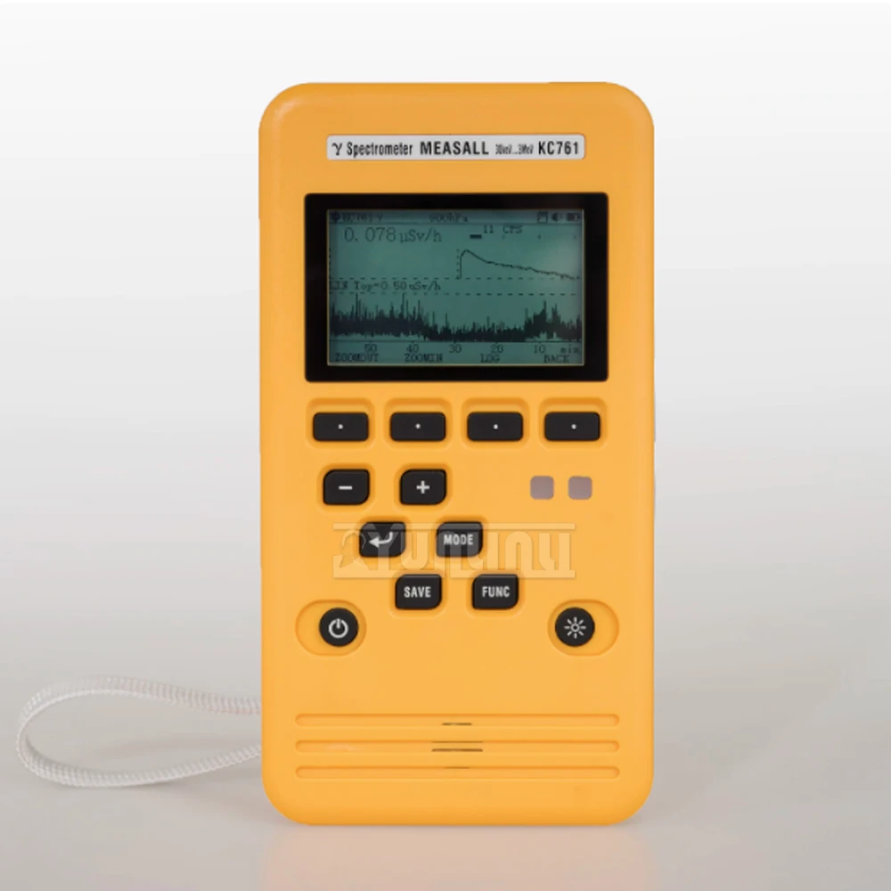 KC761/KC761A Spectrometer, nuclear radiation alarm, Geiger counter, upgrade dosimeter, radiation detection for radioactivity