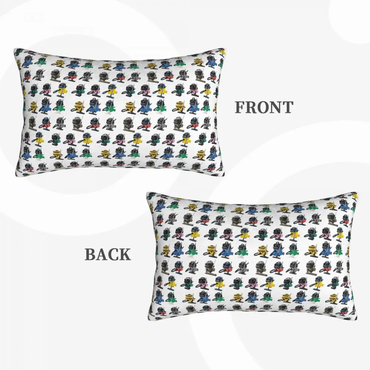 Henry Hoover And Friends Rectangle Pillowcase Cushion Cover Decor Bedroom Bed Home Comfort Throw Pillow