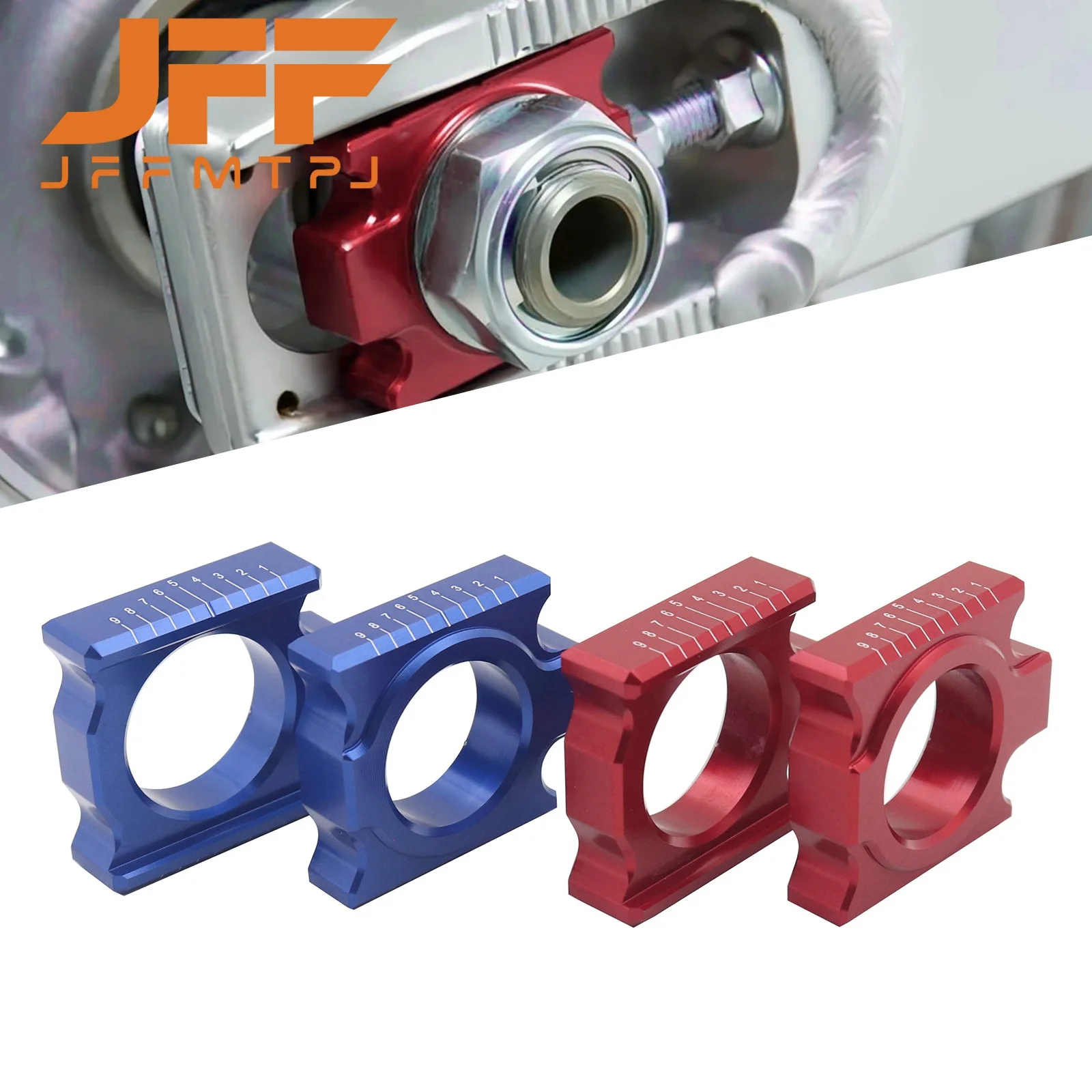 Essieu arrière de moto CNC, JOAdjuster pour Honda CR125, CR250, CRF250R, CRF250X, CRF250RX, CRF450RX, CRF450R, X, L, 2002-2022