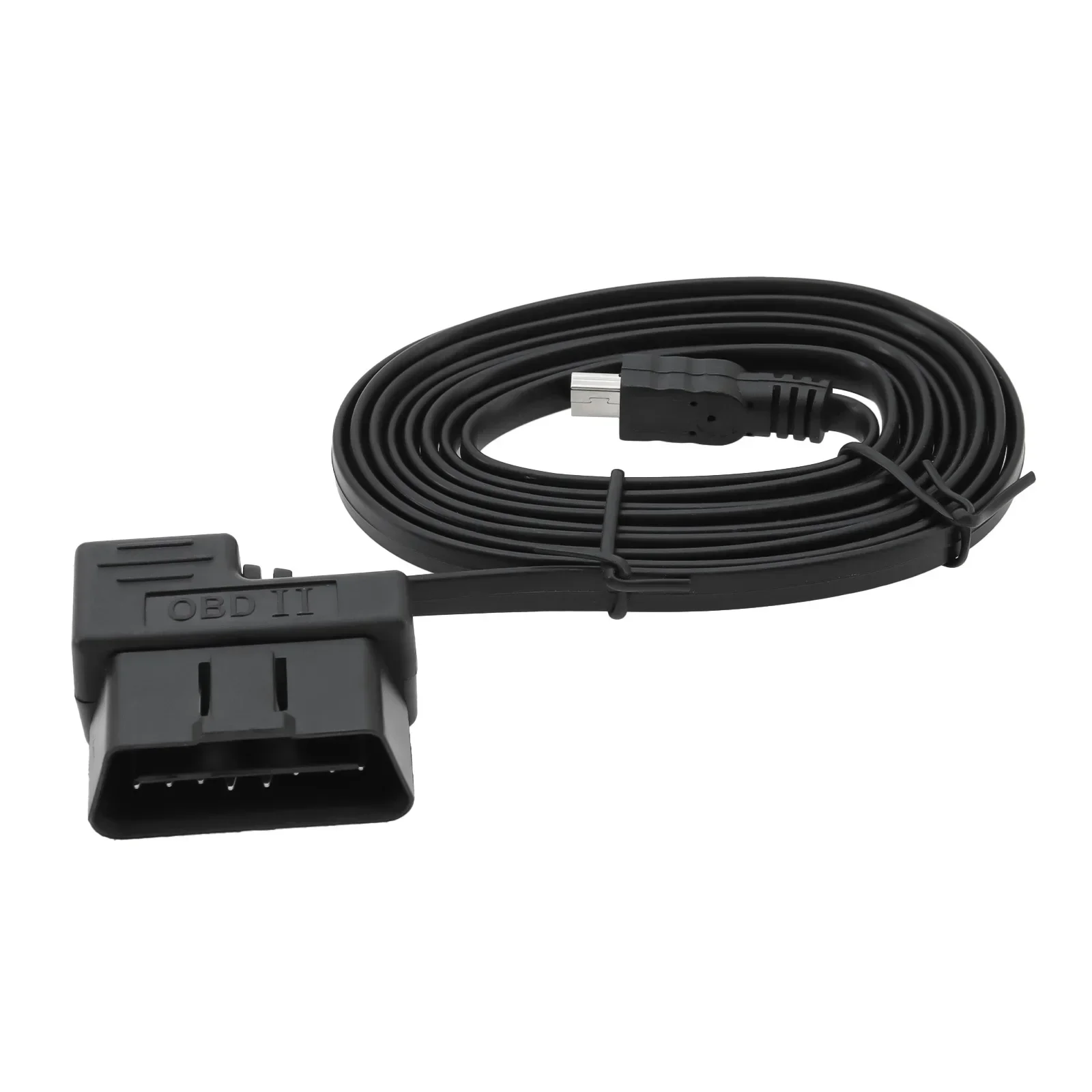 سيارة obd تمديد شاحن كابل الطاقة 16 دبوس obd obd2 obdii تشخيص موصل ل رئيس يصل عرض A100S سيارة HUD محول 1.7 متر