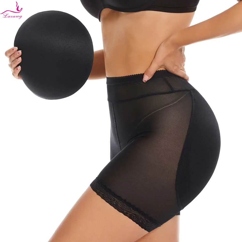 LAZAWG Butt Lifter Panties Women Hip Shaper Underwear Booty Shaper Push Up Sexy Body Shaper Hip Enhancer Panties with Pads