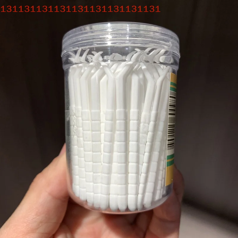 160Pcs Disposable Dental Plastic Oral Hygiene Dental Safety Brush Dental Care Toothpicks Tool With Eco Toothpick Dispenser Soft