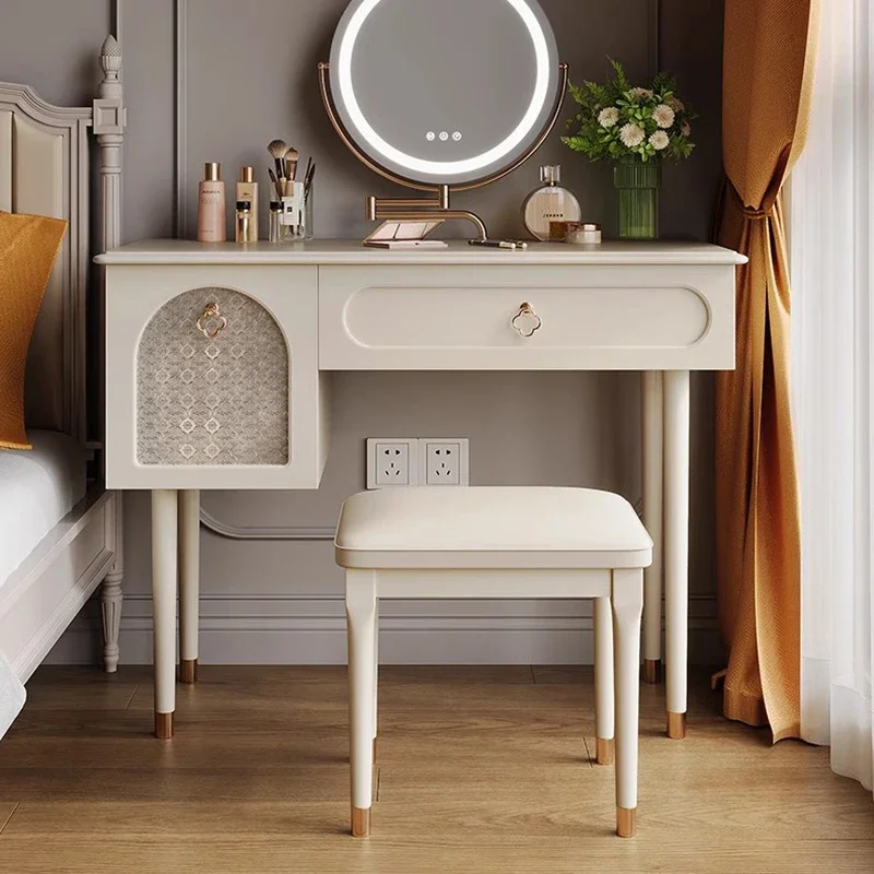 

Bedroom Cabinets Makeup Vanities nordic Luxury Bedside Table Room Sets Modern Antique Cheap Dressing Storage Furniture Hotel