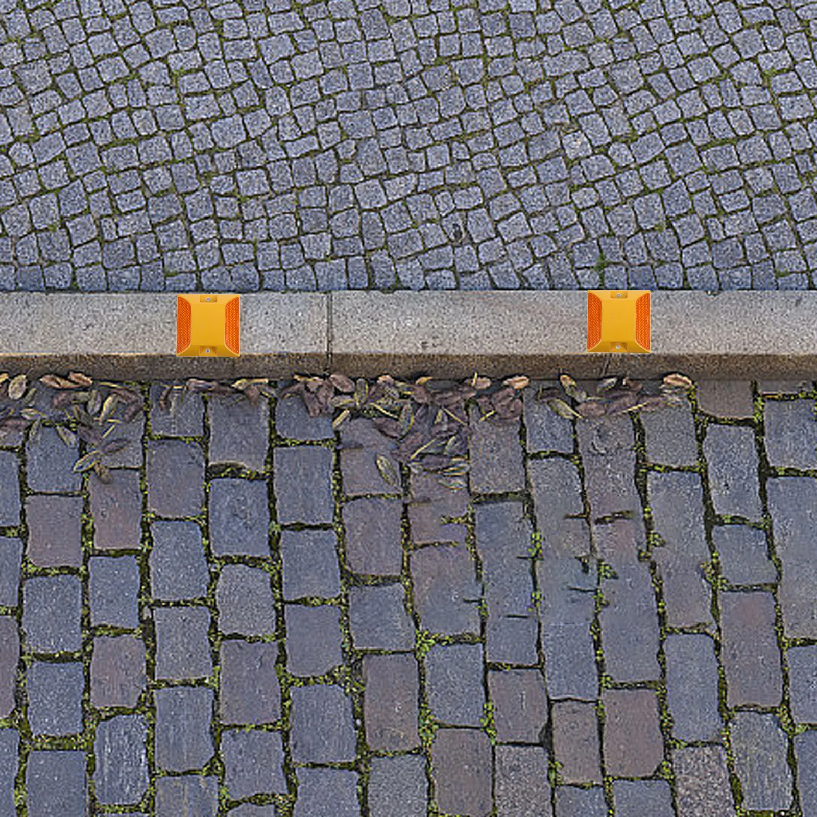 5pcs Set of 5 Drive Way Markers Driveway Reflective Road Rectangle Stud Studs Reflectors Pavement