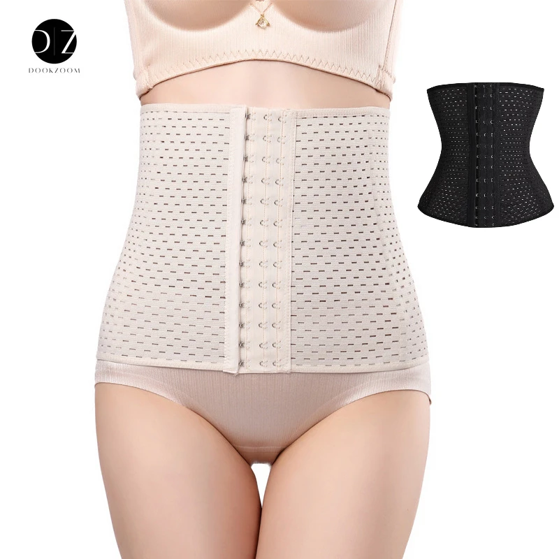 Waist Trainer Belt Corset Shapewear Women XS~6XL Slimming Body Shaper  Abdomen Belly Tummy Control Fitness Compression Shapewear