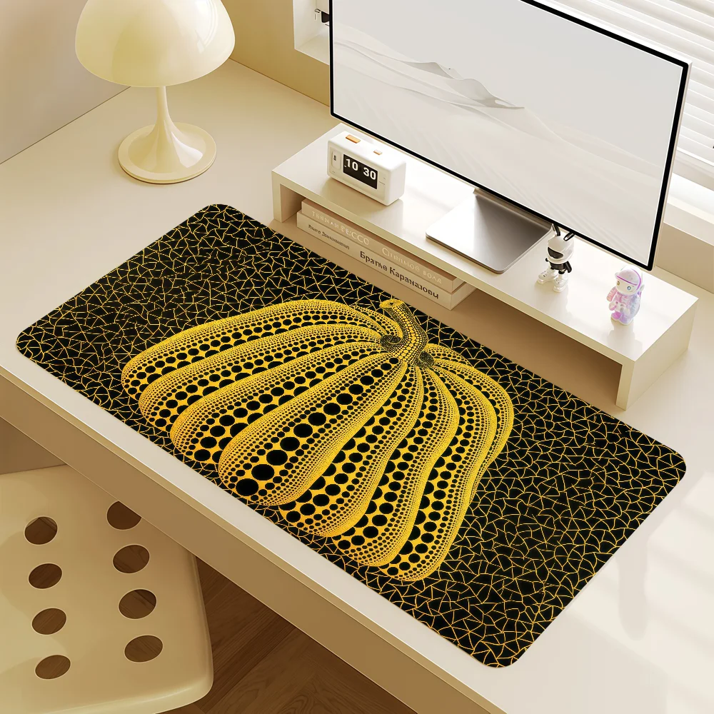 Mouse Y-Yayoi Pad MousePad Non-slip Lockedge Office Student Gaming Thickened Kusama Large Artist Writing Pad Cushion