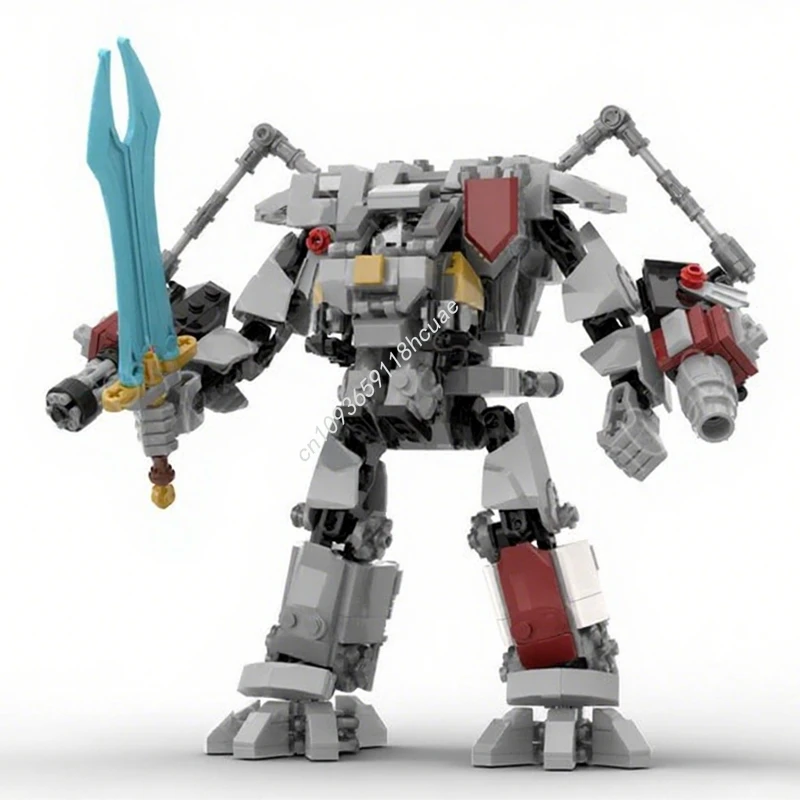 578 قطعة MOC Nemesis Dreadknight القوطية الخيال العلمي الكون اللبنات عيد الميلاد الجذعية التعليمية التعليم البناء هدية #1