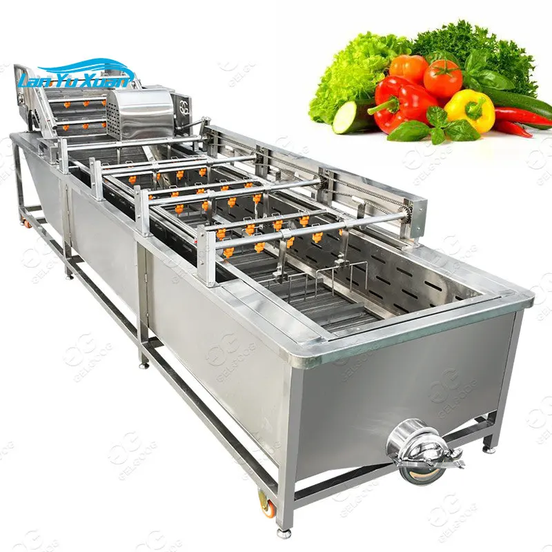 Industrial Fresh Vegetable Fruits Cleaning Drying Processing Machinery Dry Dates Washing Machine For Sale