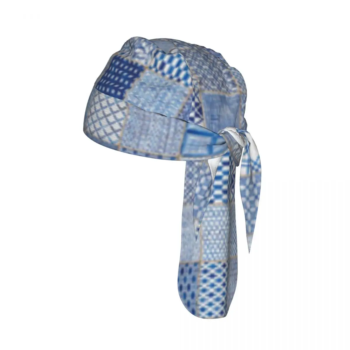 

Portuguese Mosaic Tiles Sport Running Hiking Sunscreen Hood Headwear Cycling Cap Quick Dry Pirate Hat