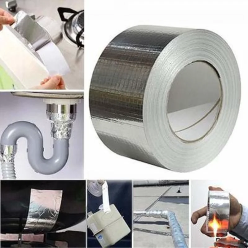 

10M Strong waterproof tape stop leak Sealed High Temperature Resistance Butyl Rubber Tape For Roof Pipe Repair Stop Leak Sticker