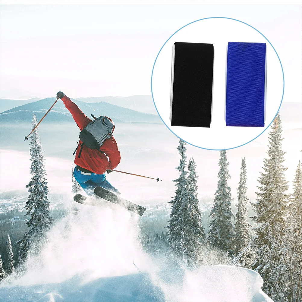 

6 Pcs Snowboard Straps Sled Fixator Skis Fixing Belt Band Carrying for Nylon Adhesive Screws