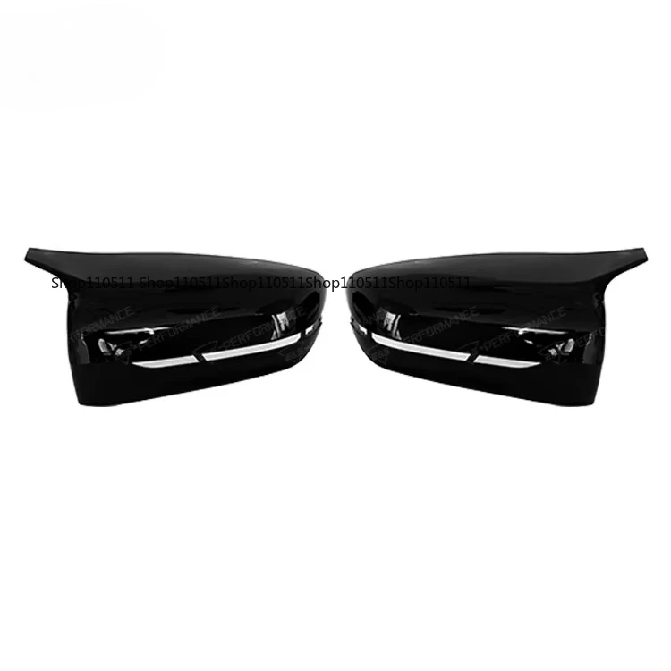 For BMW series 5 G30 upgrade car rearview mirror cover Glossy black car rearview mirror cover