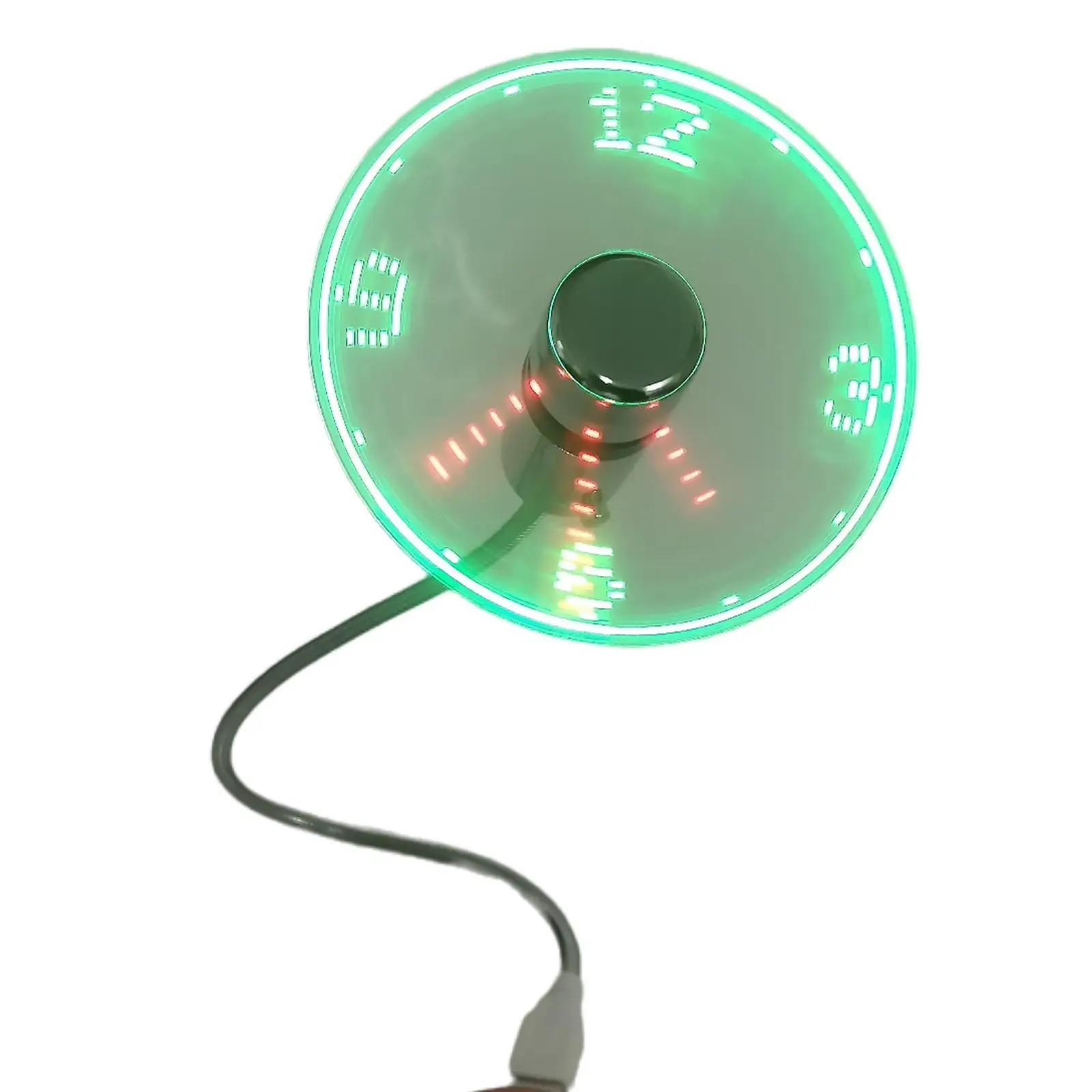Multifunctional Fan Portable Household LED Clock Fan for Farmhouse Gift Dorm