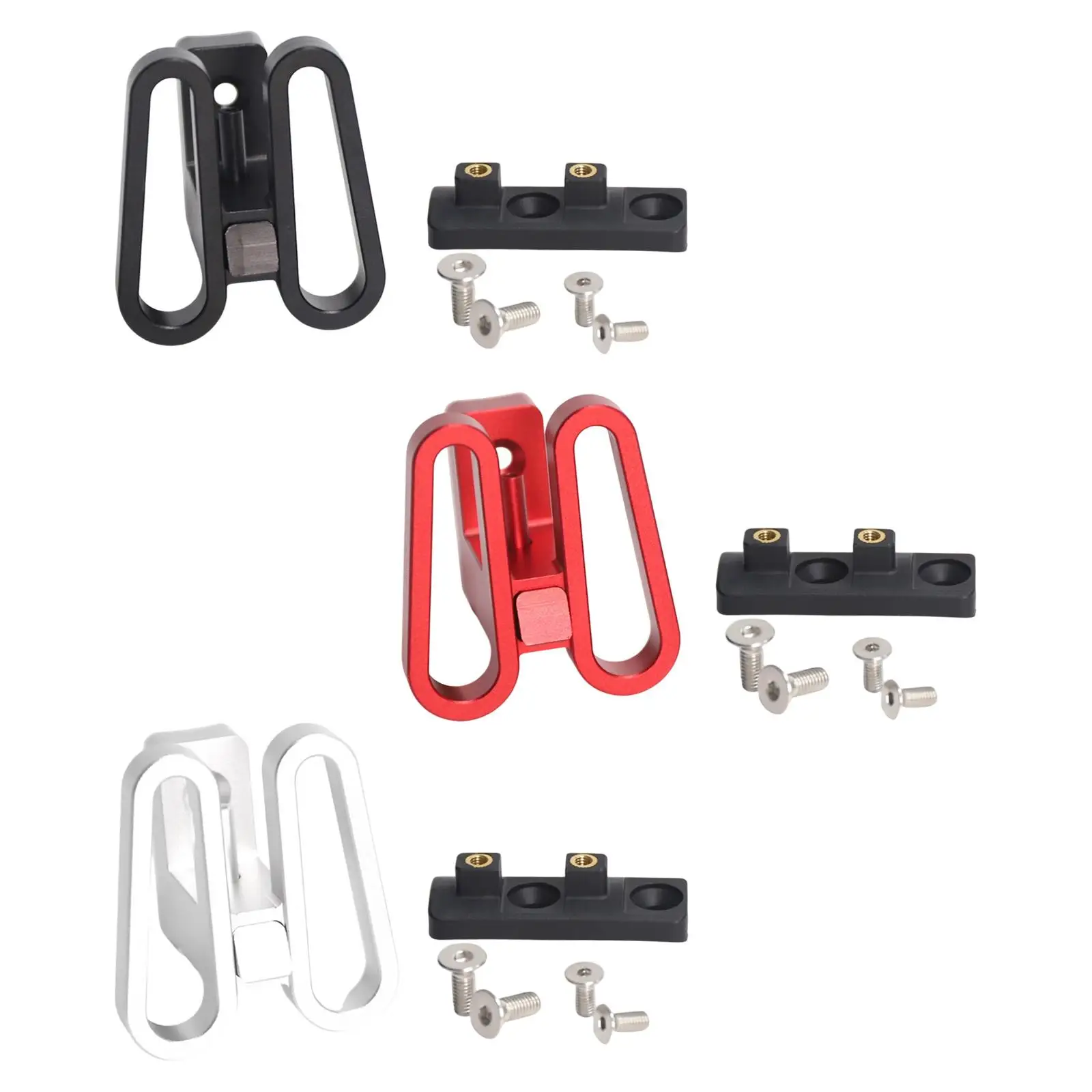 

Aluminium Alloy Foldable Bicycle Front Carrier Adapter Quick Release Bracket Three Hole Installation for Cycling Equipment