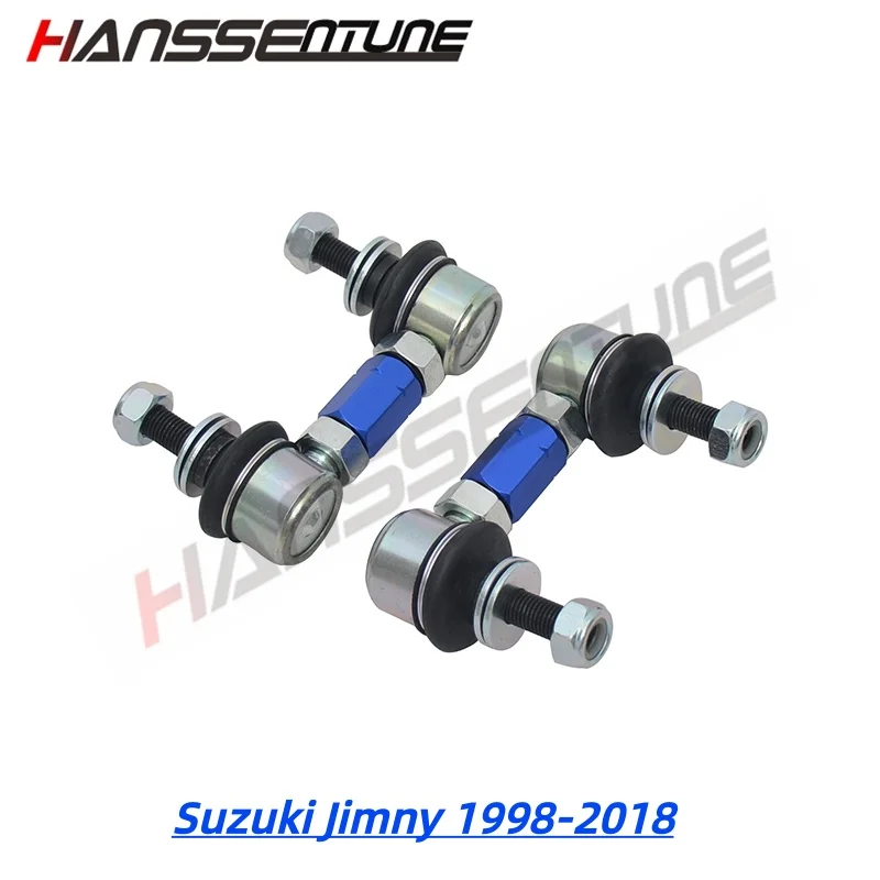 

2PCS Front Adjustable Anti Roll Sway Bar Links For Suzuki Jimny JB43 JB74 1998-2018