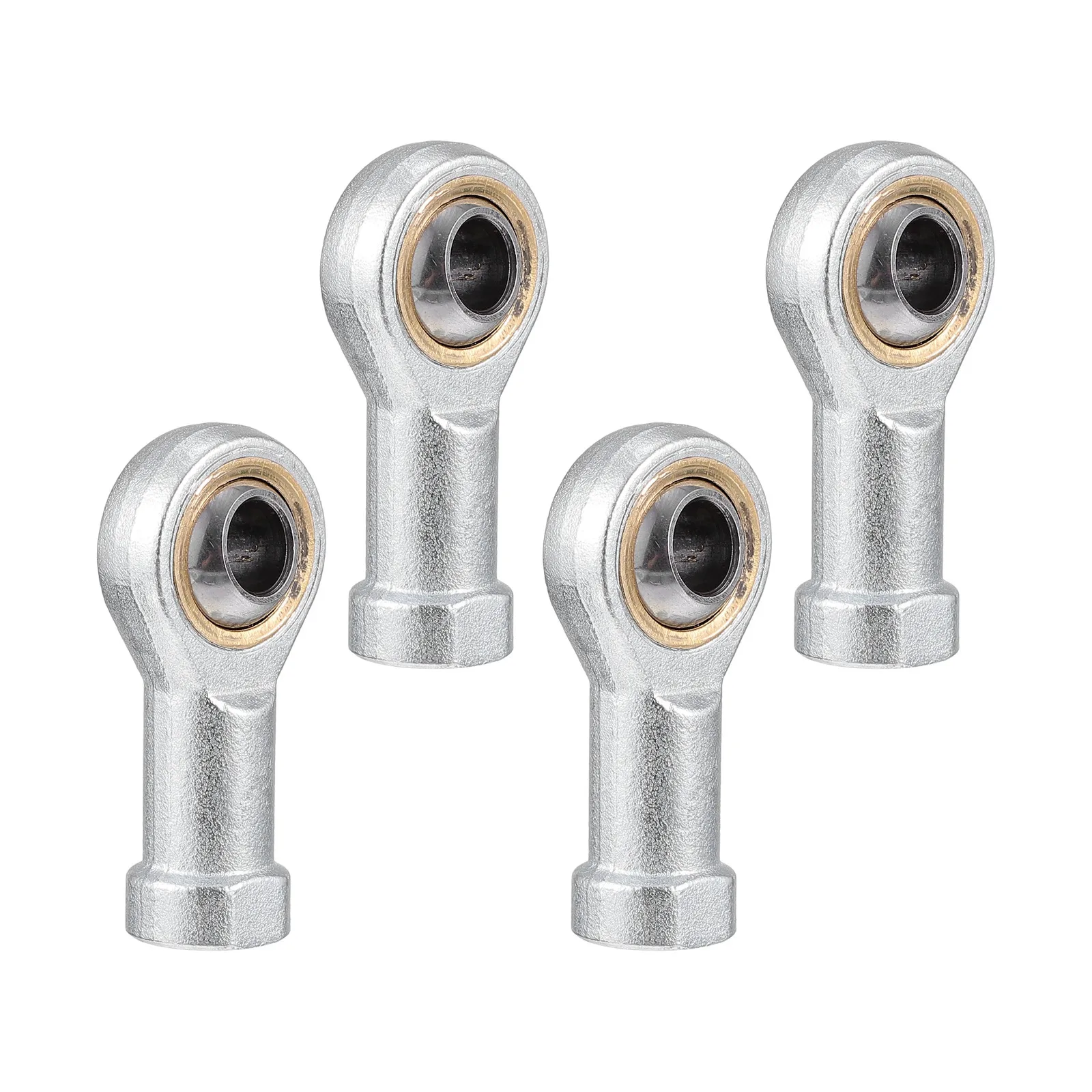 4Pcs Thread Ball Joint Spherical Plain Bearing Fish Eye Rod Ends Bearing Anti-Abrasion for Cnc Equipment Automation Machinery