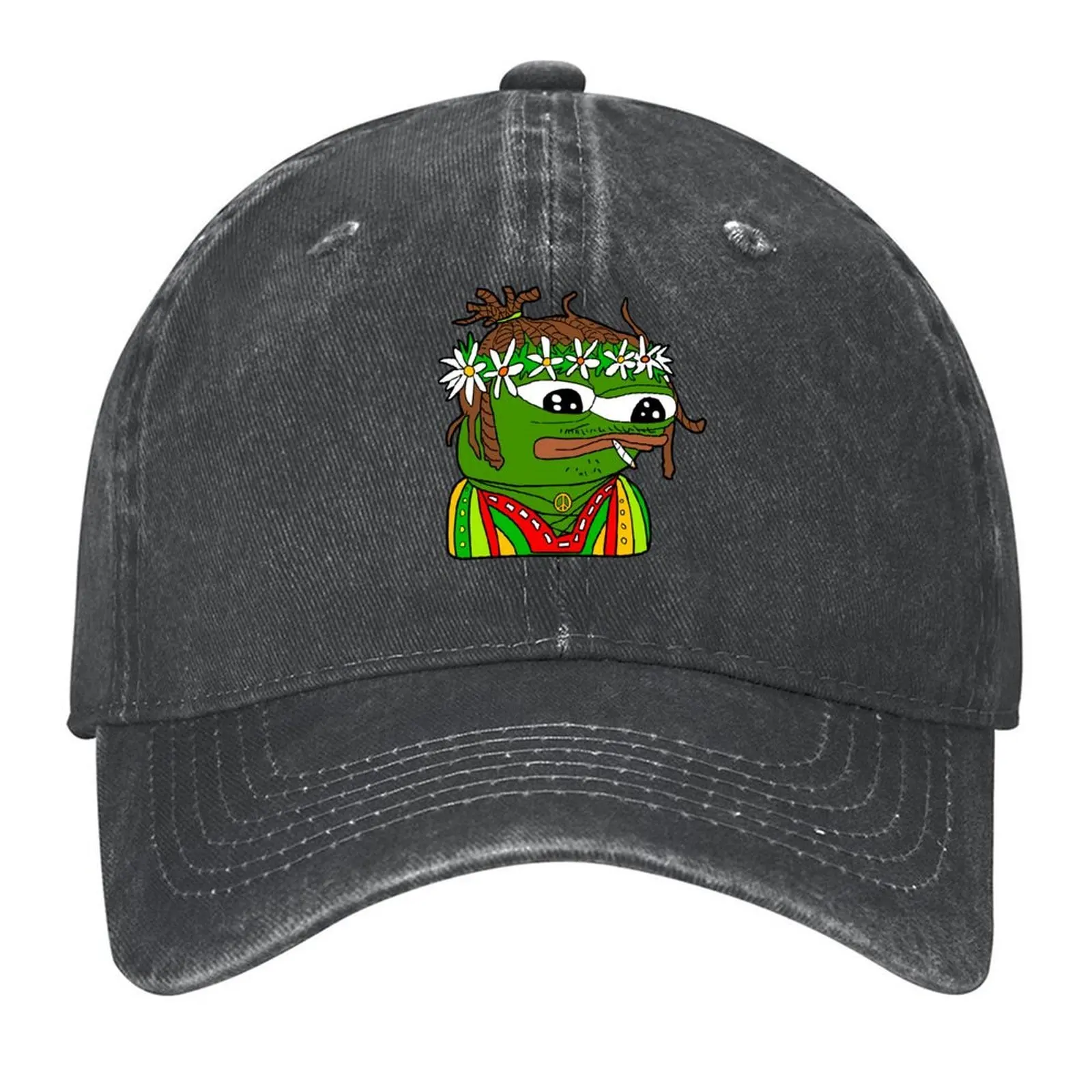 

Hippie Apu Dreadlocks Pepe Baseball Cap Anime Hat sun caps Hat Beach party Hat Hats For Men Women's