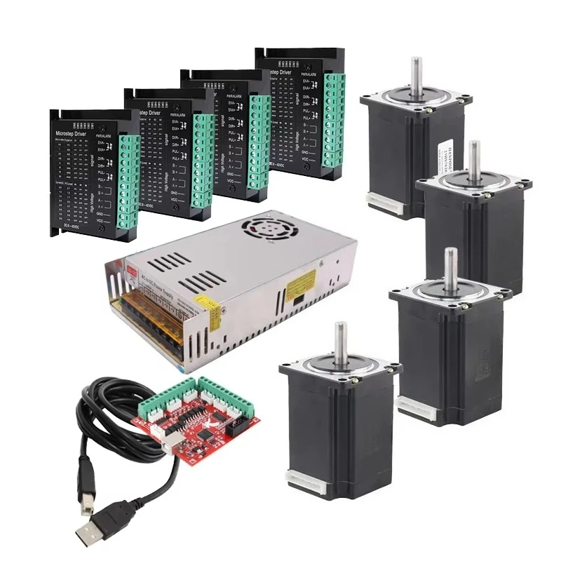 

1.8 Degree 17HS4401S-PG5.18-1 Ratio Planetary Gearbox Stepper Motor 40N.cm TB6600 Drive Hybrid Type for 3D Printer 3Axis C