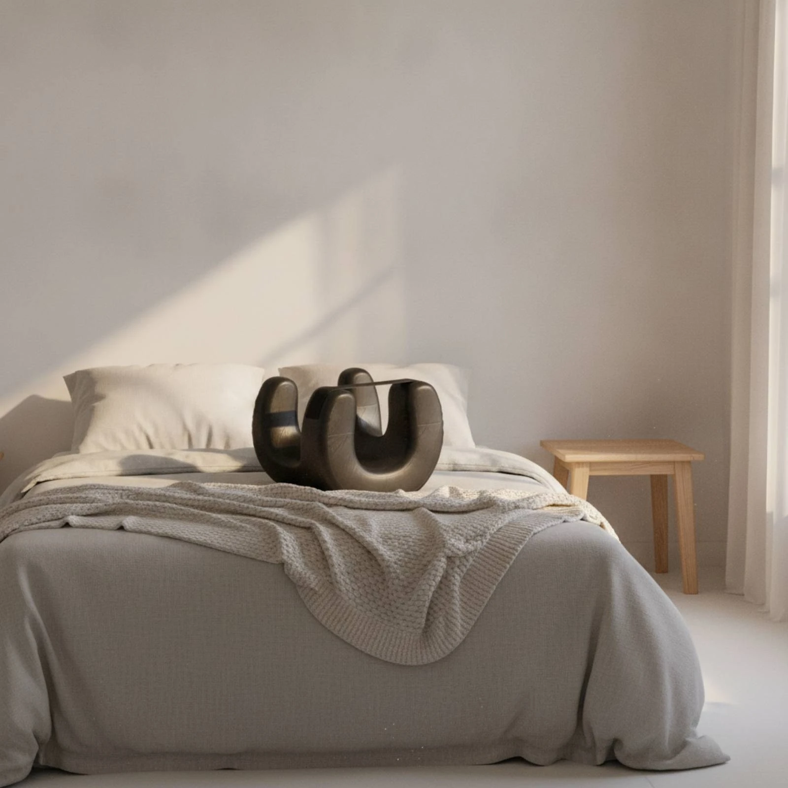 Face-down Pillow Supportive Face down Pillow Ergonomic Curved for Travelers, Travel, Naps