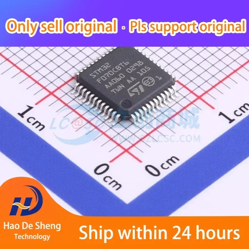 

10PCS/LOT STM32F070CBT6TR LQFP-48 New Original in Stock