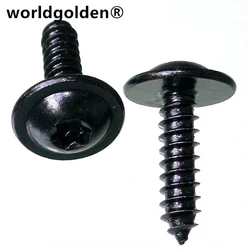 worldgolden 100pcs fasteners Hexagon socket head self-tapping screws for audi vw N90698606