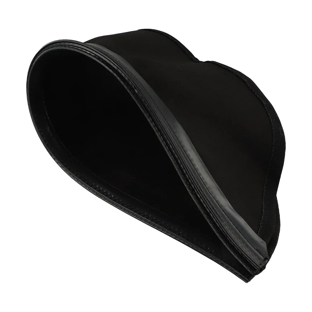 

1pc Welding Helmet Bib Leather Flame Retardant Heat Resistant Wrap Neck Protection Welding Neck Protector Helmet Integration