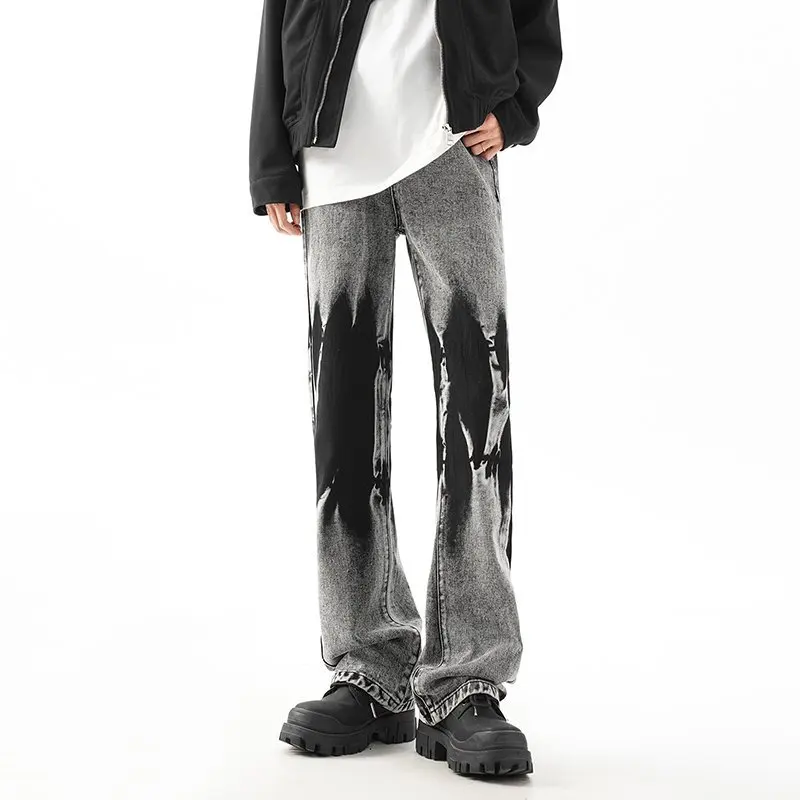 

Men's Fashion Jeans - New Breathable Comfortable Cotton Blend Streetwear Slim-Fit Trousers Unisex Versatile Urban Utility Wear