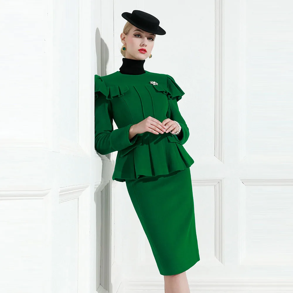 Independent Designer Brand Celebrity Temperament Fashion Wool Professional Suit Fashionable Dress