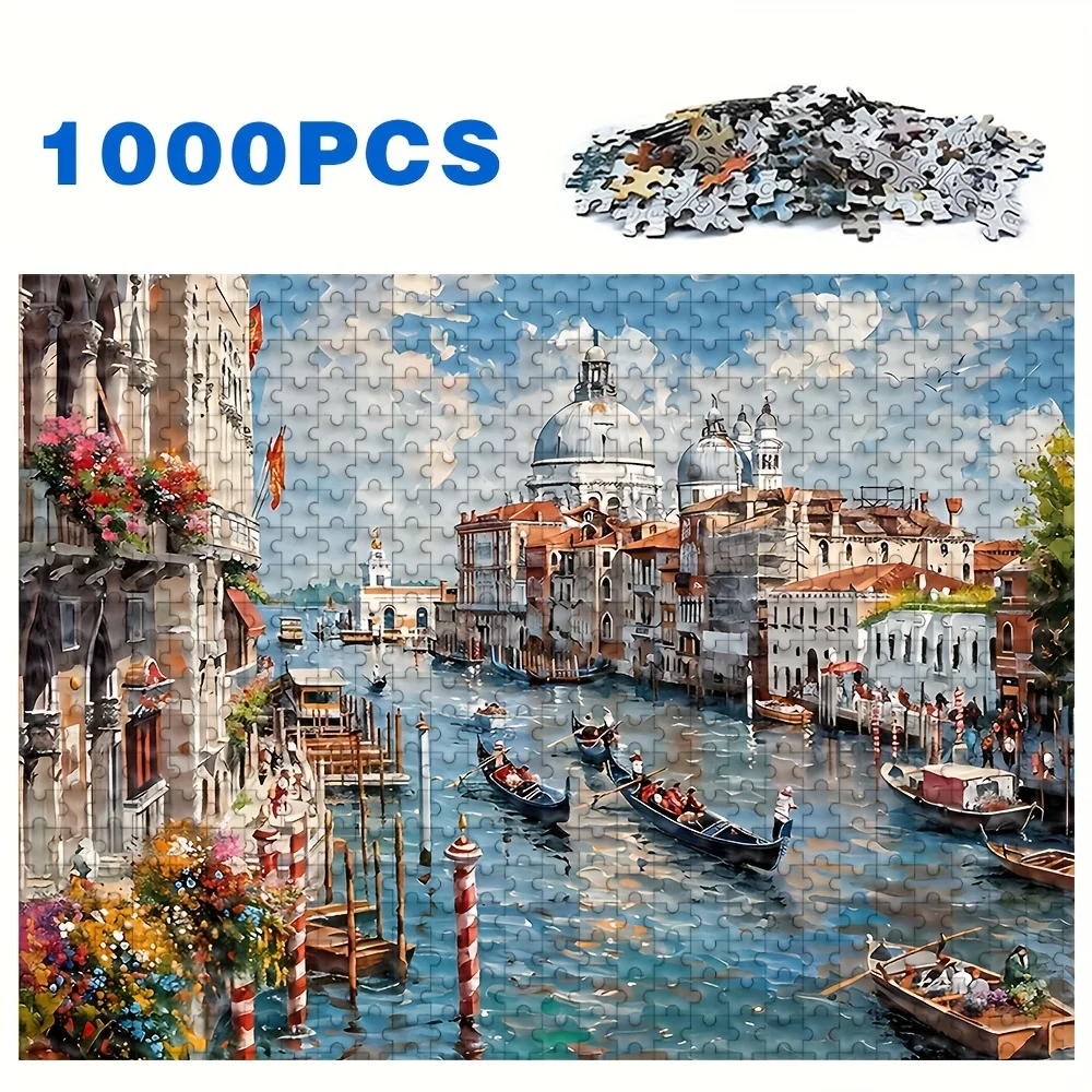 500/1000ピース 大人向けパズル、高品質でリラックスできるファミリーゲーム、誕生日、クリスマス、ハロウィン、ギフトに最適、ベストチョイス