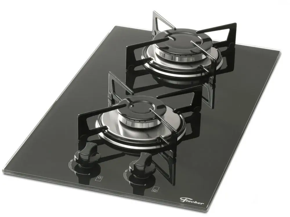 Cooktop 2 Gas Fischer Cocas-Bivolt