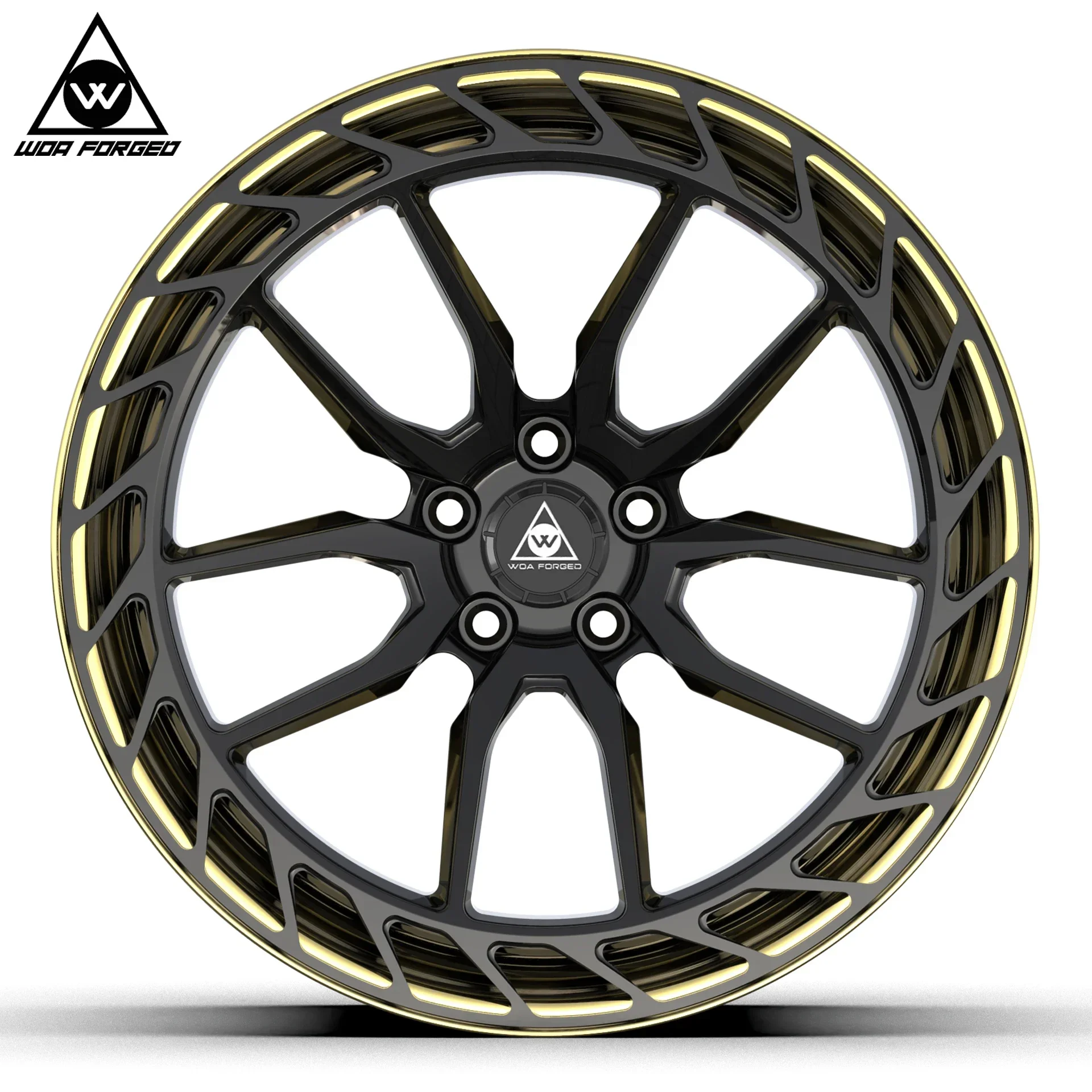 2-piece 20 21 22 23 Inches Carbon Fibre Wheels Rim Forged Wheels for SF90 911 R8