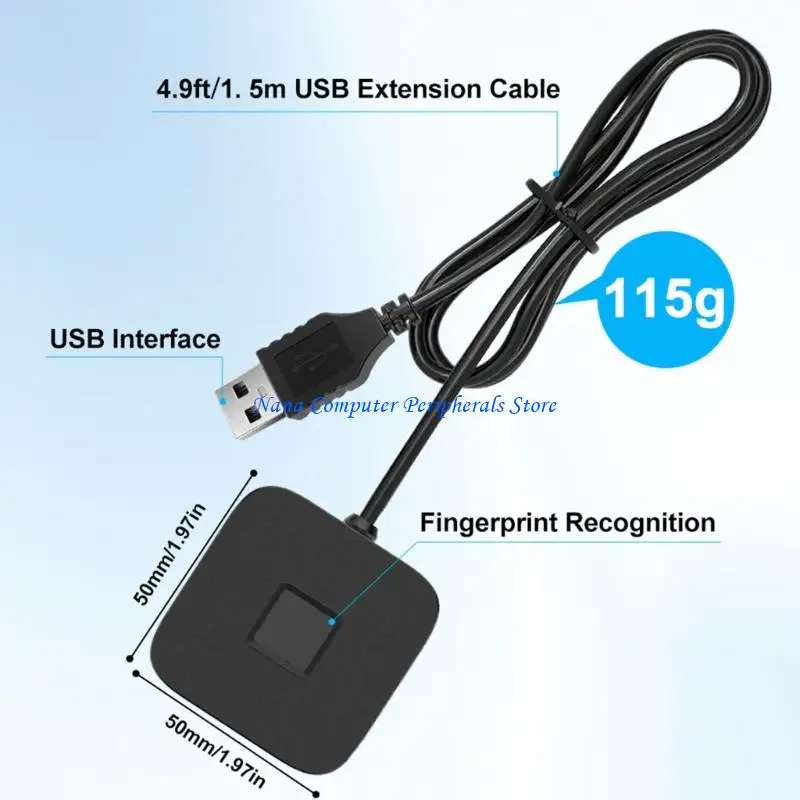 

F68C Устройство быстрого распознавания отпечатков пальцев Инструмент безопасного входа в систему, совместимая с версией