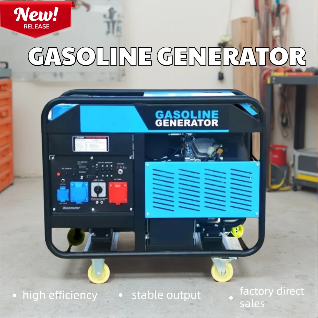 CNMC 3-10KW Generator generator 50-65db 50HZ/60HZ 110V/220V/380V Petrol Portable Generators CE EPA Certified  home use