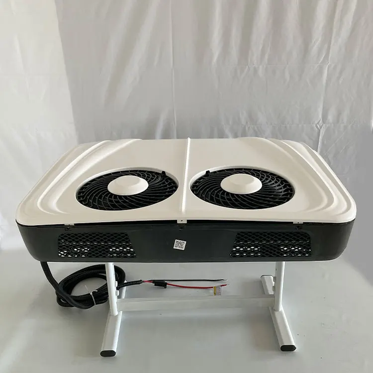 التلقائي على السطح مروحة مزدوجة عالية الكفاءة تكييف الهواء 12 فولت مكيف هواء للسيارة لشاحنة سيارة فان #3