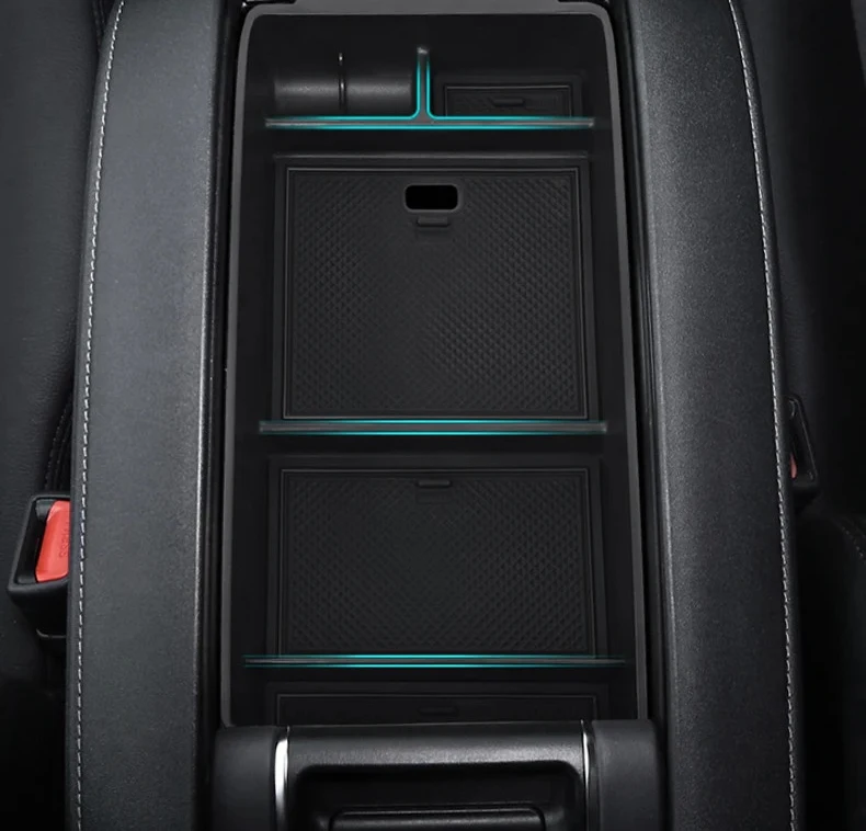 Für Toyota Highlander XU70 2020~2023 Hybrid Auto Mittelkonsole Armlehnen-Aufbewahrungsbox Kleinteile-Organizer Ablagefach Innenraum-Zubehör – Detail 6
