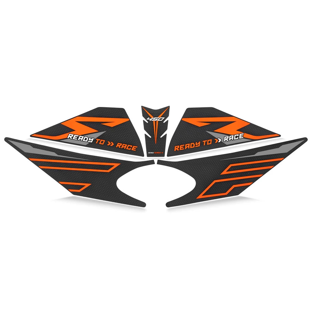 For KTM 450 RC 2026 450RC RC450 Side Fuel Tank pad Tank Pads Protector Stickers Decal Gas Knee Grip Traction RC 450 Tank pads