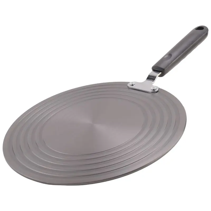 

-Новый рассеиватель тепла для газовой плиты, стеклянная варочная панель, алюминиевый противень для размораживания, быстротая тарелка для замораживания мяса (9,4 дюйма)