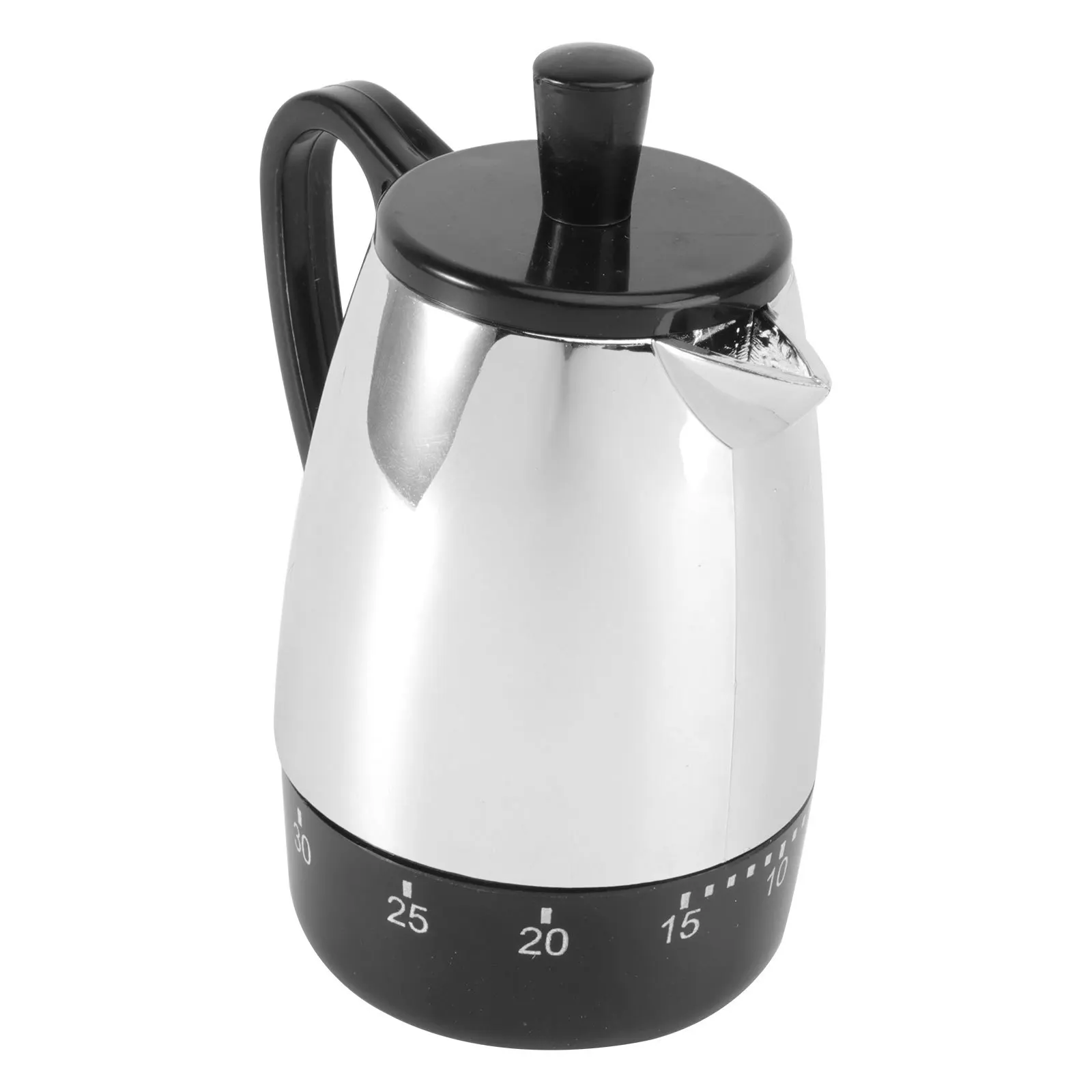 

Mechanical Kettle Timer Wind Up Design No Required Practical for Kitchen School Baking Autism Focus Enhancement