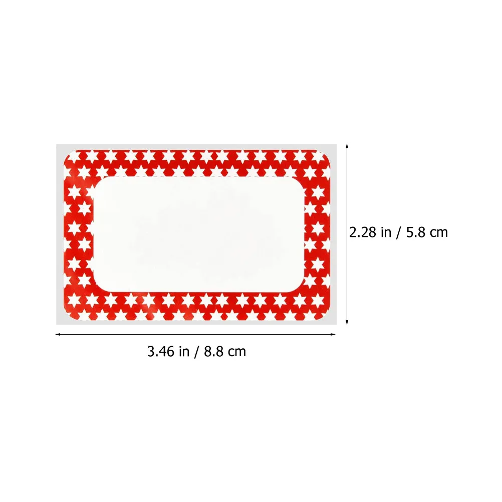 1 Roll Colorful Sorting Tag Stickers Blank Name Label Stickers Self-Adhesive for Students Teachers Kitchen Pantry Fridge Shelf