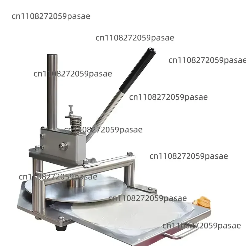 New Manual Round Cake Making Machine Wheat Flour Dough Press Machine For Home Kitchen Baking Use
