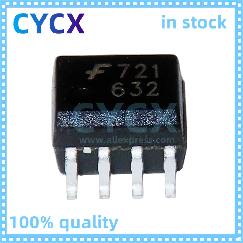 HCPL-0721-500E 721 40ns propagation delay CMOS optocoupler Soic-8