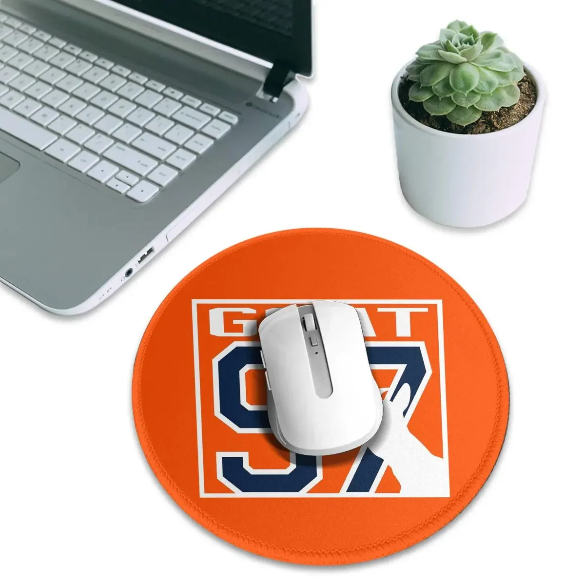 Connor McDavid For Edmonton Oilers Fans Round Mouse Pad Computer Keyboard Mouse Mat Gamer Laptop Desk Mat Office Table Mats