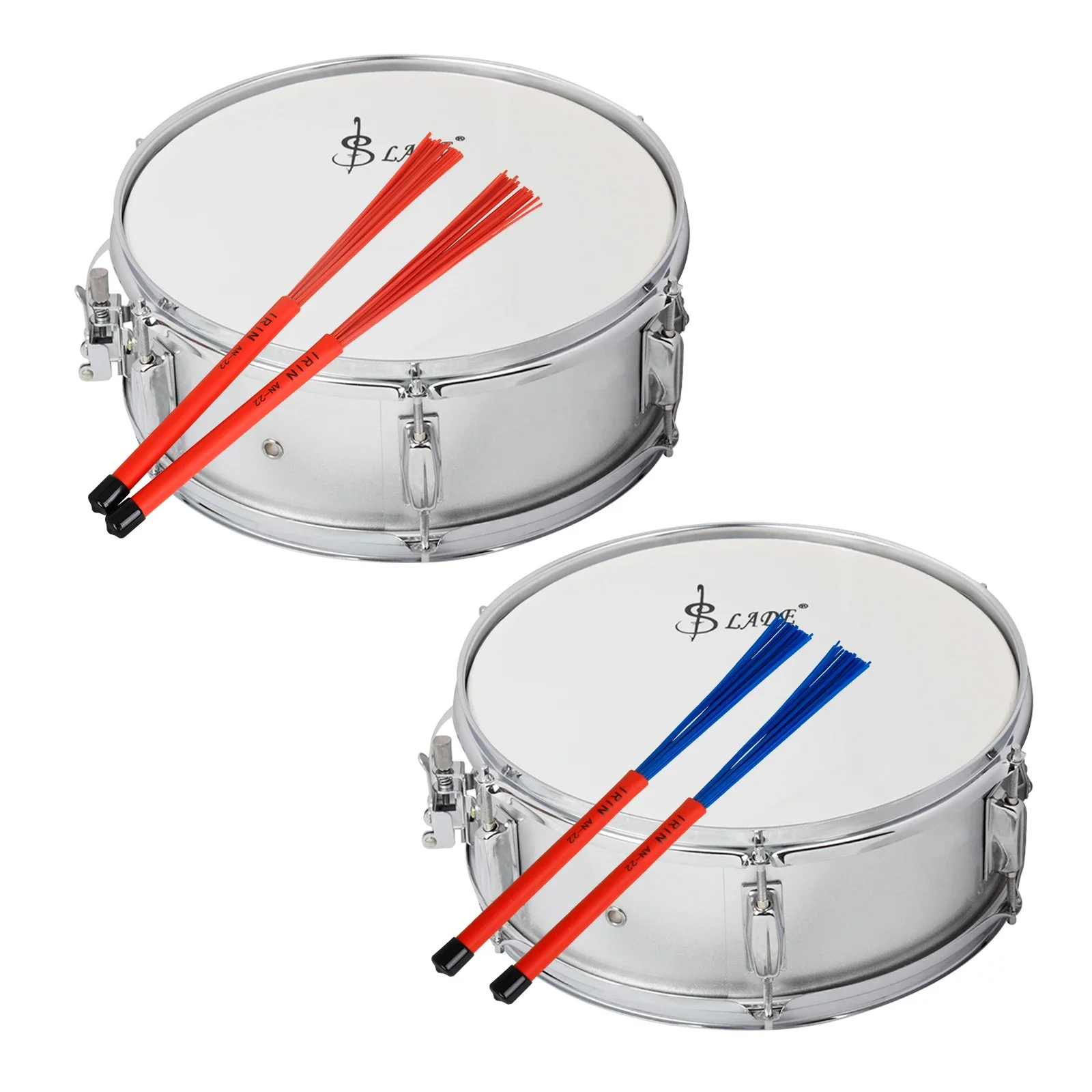 IRIN IN-22 Drum Brush Retractable Colorful Nylon Drumstick Brush Professional Percussion Instrument Drum Accessories Parts